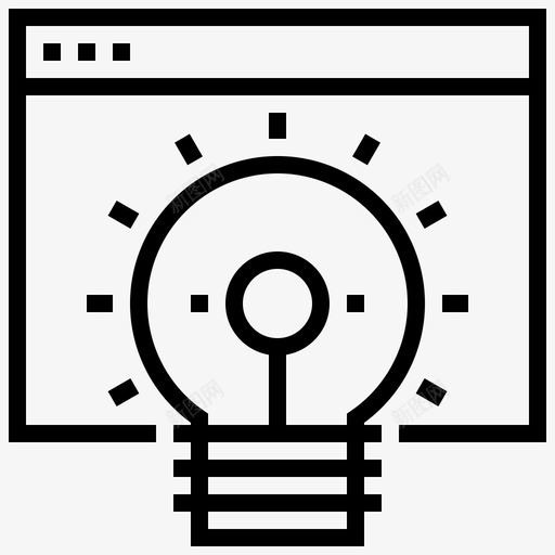 网页创意用户界面图标svg_新图网 https://ixintu.com 创意 用户界面 网页设计