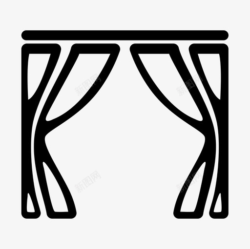 操作_窗帘svg_新图网 https://ixintu.com 操作_窗帘