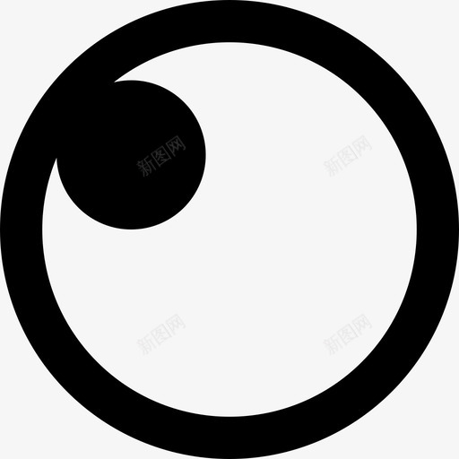 加载球眼球图标svg_新图网 https://ixintu.com 加载球 眼球