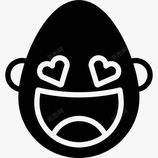 爱秃头男人表情脸开心图标svg_新图网 https://ixintu.com 开心 爱秃头男人表情 脸 表情扎实
