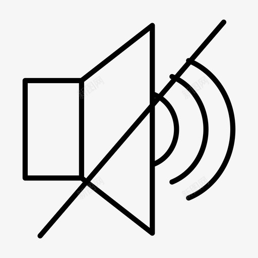 mute1svg_新图网 https://ixintu.com mute1