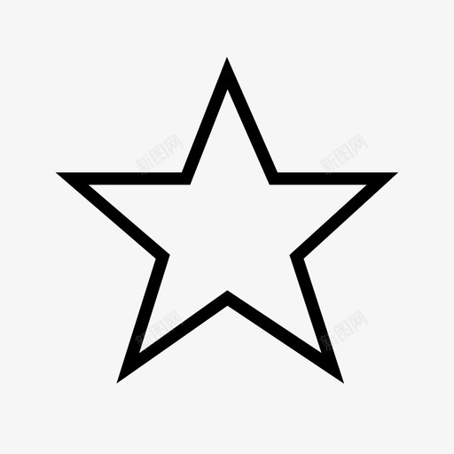 icon-09-星星svg_新图网 https://ixintu.com icon-09-星星