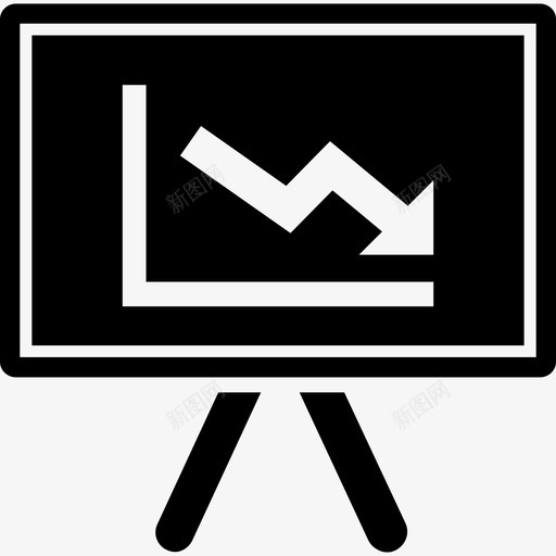 破产图董事会业务图标svg_新图网 https://ixintu.com 业务 图形 破产图 董事会 递减