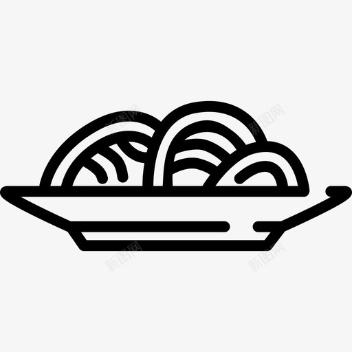 意大利面食用其他图标svg_新图网 https://ixintu.com 其他 意大利面 食用
