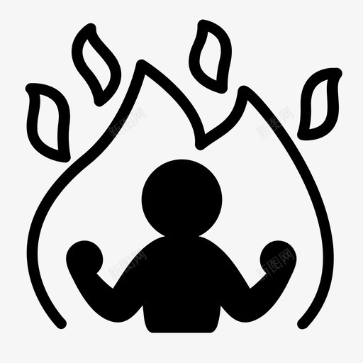 有动力有活力有力量图标svg_新图网 https://ixintu.com 可爱的小身材 有力量 有动力 有毅力 有活力