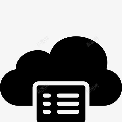 notes云功能icloud图标svg_新图网 https://ixintu.com icloud notes云 云功能实体 信息 功能