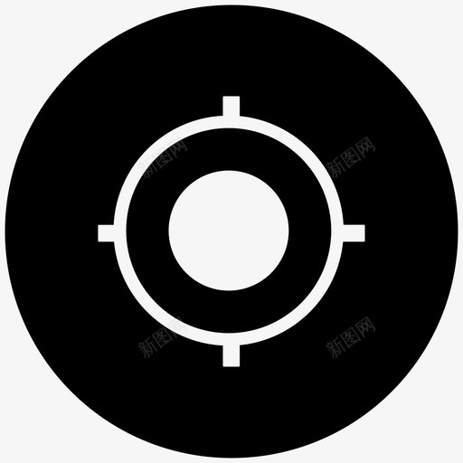 目标射箭枪点图标svg_新图网 https://ixintu.com 删除 射箭 枪点 狙击手 狙击手目标 用户资金 目标