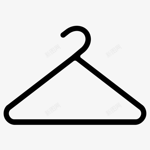 衣架采购货架图标svg_新图网 https://ixintu.com 衣架 货架 购物 采购