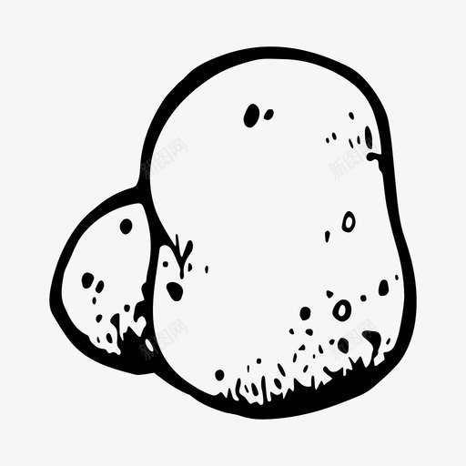 土豆食品法式图标svg_新图网 https://ixintu.com 土豆 手绘 法式 蔬菜 薯条 食品 食品2