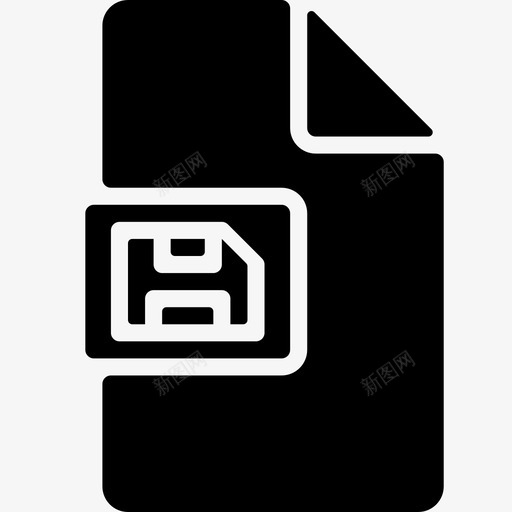 保存文件类型磁盘文档图标svg_新图网 https://ixintu.com 保存文件类型 文件功能实体 文档 磁盘