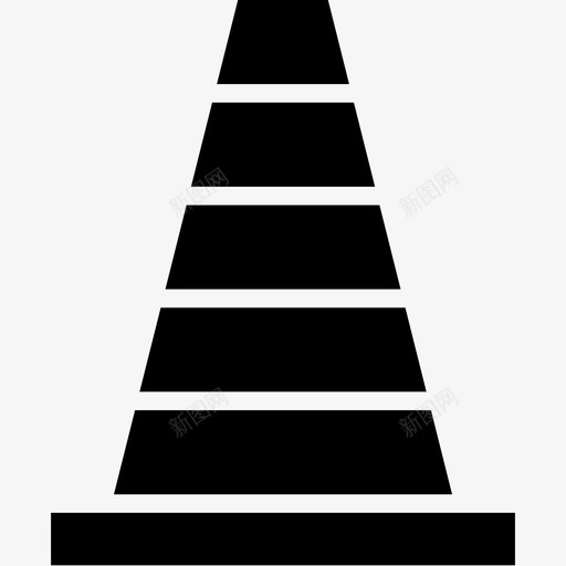 建筑拦截器保险杠图标svg_新图网 https://ixintu.com 交通锥 保险杠 安全 安全标志 工具 建筑 拦截器