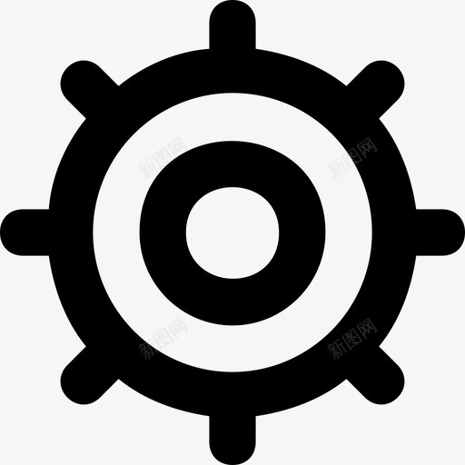 齿轮维护维修图标svg_新图网 https://ixintu.com 电子平滑线图标 维修 维护 设置 齿轮
