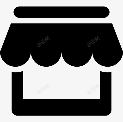 城市服务-商场svg_新图网 https://ixintu.com 城市服务-商场