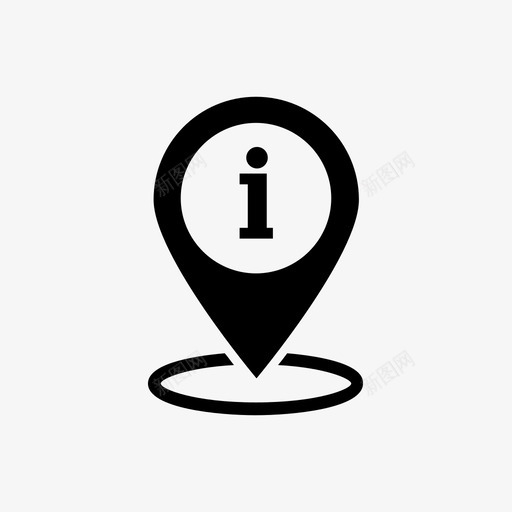 pin信息位置图标svg_新图网 https://ixintu.com pin 位置 信息 地图pin