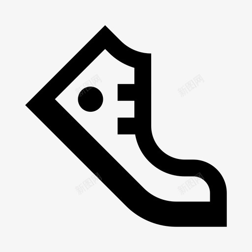 采购产品运动鞋桶鞋图标svg_新图网 https://ixintu.com 城市 桶 线 衣服和鞋子 运动 运动鞋 采购产品运动鞋 鞋