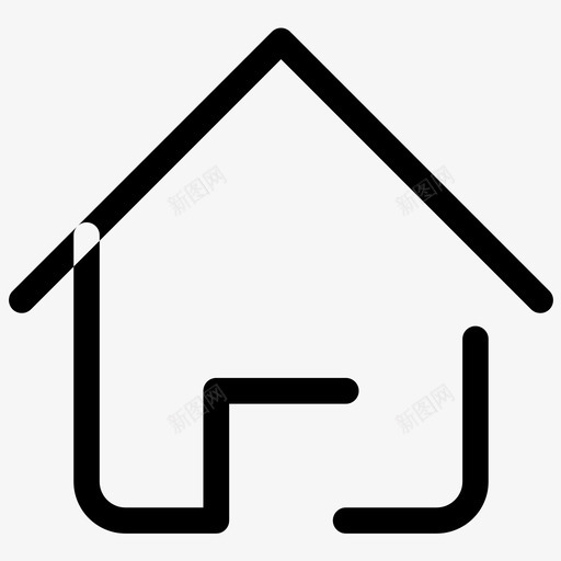头部首页svg_新图网 https://ixintu.com 头部首页 icon