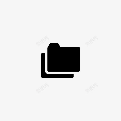 目录档案文件夹图标svg_新图网 https://ixintu.com 公文包 小图标 报告 文件夹 档案 目录