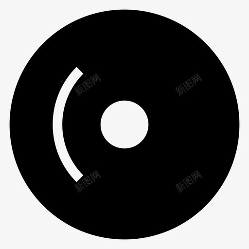 cd光盘驱动器图标svg_新图网 https://ixintu.com cd dvd 光盘 多媒体字形图标 媒体 阅读器 驱动器