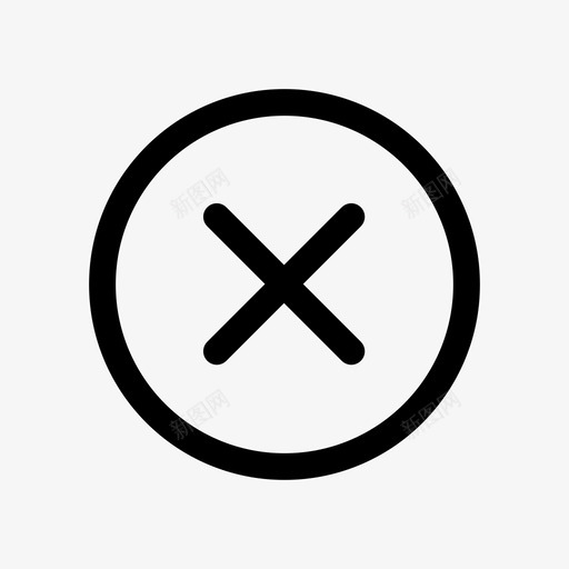 帖子_取消关闭svg_新图网 https://ixintu.com 帖子_取消关闭
