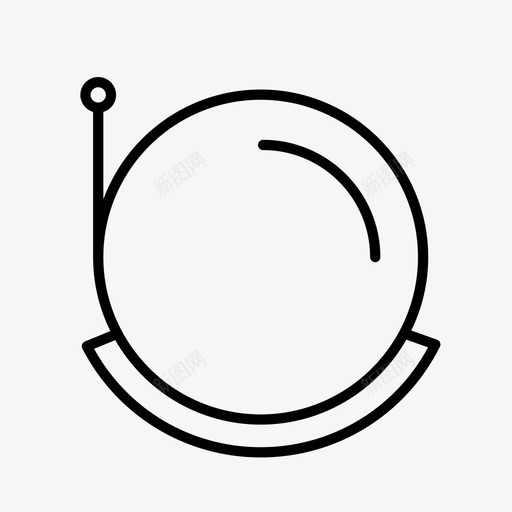 宇航员头盔登月科幻图标svg_新图网 https://ixintu.com 太空 太空服 太阳系 宇航员头盔 登月 科幻
