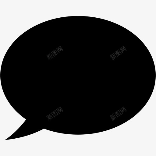 空评论实心svg_新图网 https://ixintu.com 空评论实心