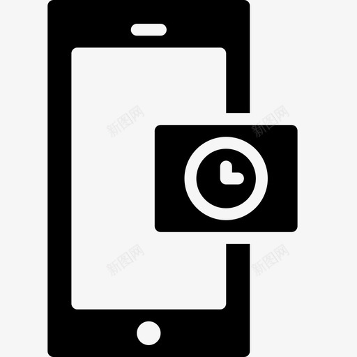 等待电话功能加载图标svg_新图网 https://ixintu.com 功能 加载 手机功能稳定 移动 等待电话