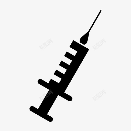 注射器健康保健图标svg_新图网 https://ixintu.com 保健 健康 医疗 注射器 疫苗接种