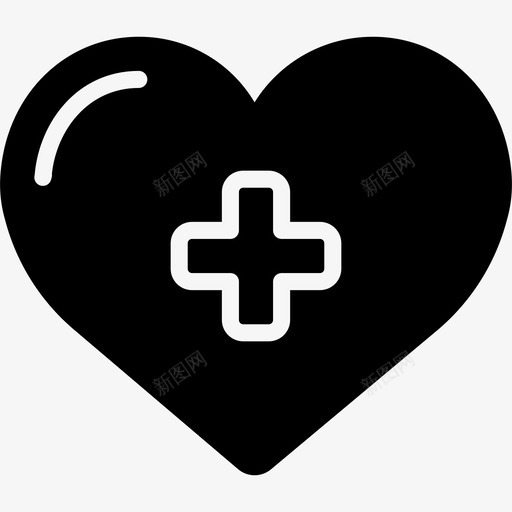 健康的心脏健身费率图标svg_新图网 https://ixintu.com 健康和健身 健康的心脏 健身 费率