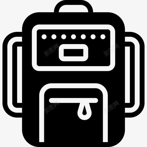 背包包假日图标svg_新图网 https://ixintu.com 假日 假期 包 背包