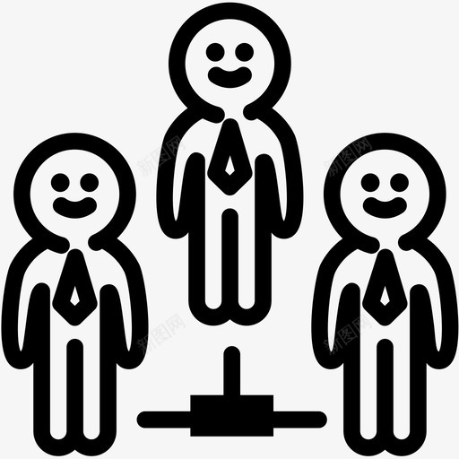 联系业务团队人力资源图标svg_新图网 https://ixintu.com 业务团队 人力资源 快乐人人力资源和生活方式 网络 联系 链接