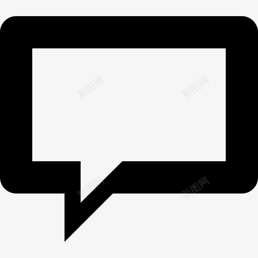 谈话框svg_新图网 https://ixintu.com 谈话框