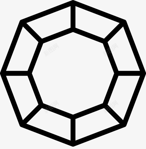 宝石钻石珠宝图标svg_新图网 https://ixintu.com 宝石 珠宝 钻石