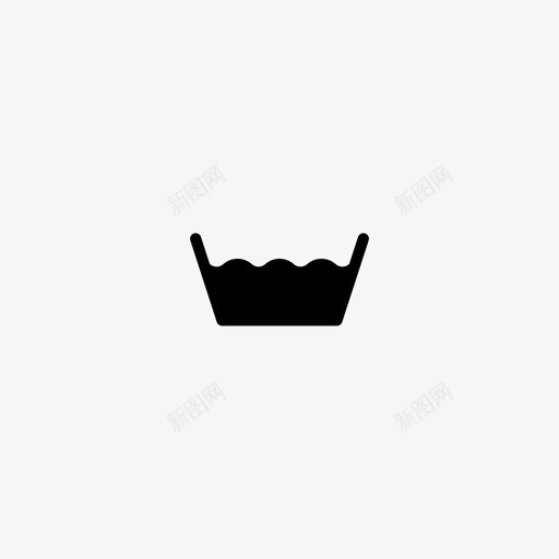 洗衣洗脸盆洗衣机图标svg_新图网 https://ixintu.com 小图标 水 洗脸盆 洗衣 洗衣机