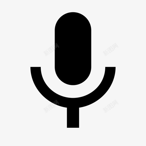 ic_mic_48pxsvg_新图网 https://ixintu.com ic_mic_48px