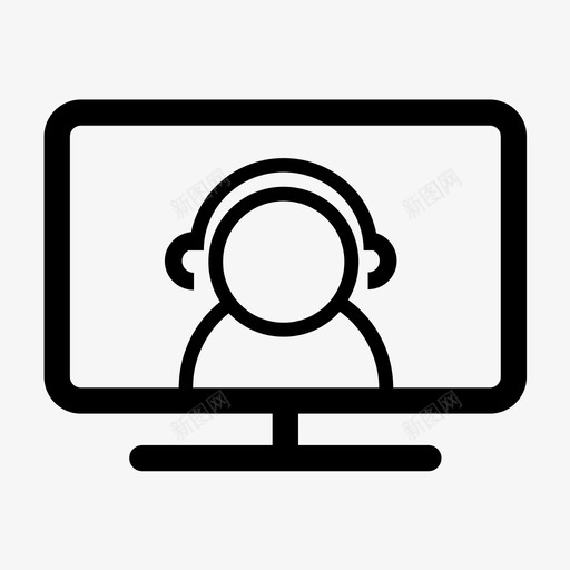 云客服svg_新图网 https://ixintu.com 云客服 iconfont-xianshiqi
