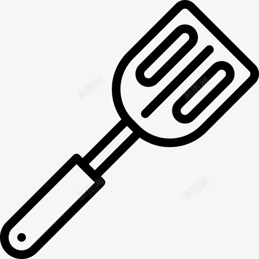 鱼片设备厨房图标svg_新图网 https://ixintu.com 厨房 厨房物品轮廓 器具 设备 鱼片