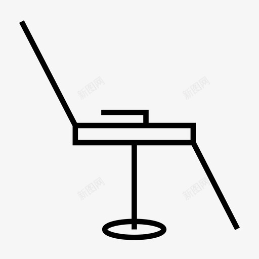 牙科椅牙医卫生图标svg_新图网 https://ixintu.com 医院 卫生 牙医 牙科椅