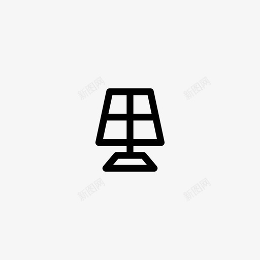 太阳能板安装光伏图标svg_新图网 https://ixintu.com 光伏 太阳能板 安装 小图标 电力