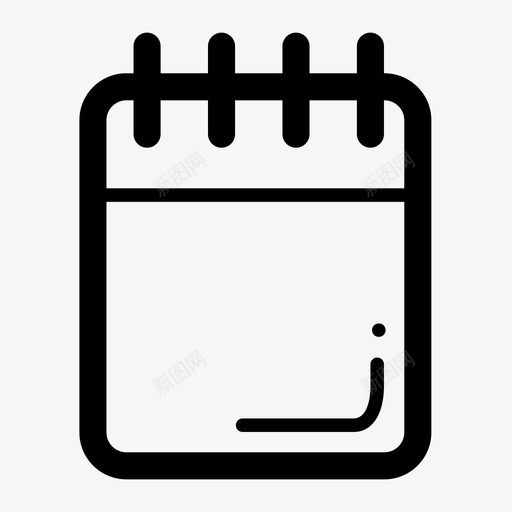 本子svg_新图网 https://ixintu.com 本子