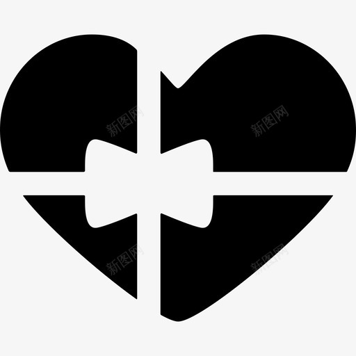 心形礼物做我的情人图标svg_新图网 https://ixintu.com 做我的情人 心形礼物