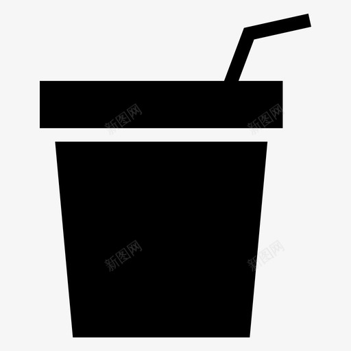 果汁食物玻璃杯图标svg_新图网 https://ixintu.com 多媒体字形图标 果汁 柠檬 玻璃杯 苏打水 食物