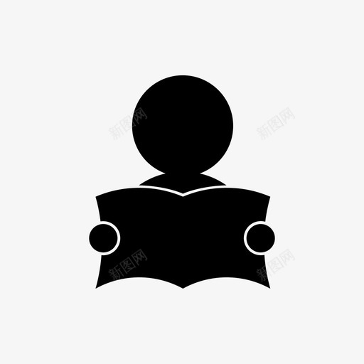 学习教育阅读图标svg_新图网 https://ixintu.com 学习 学校 学生 教育 教育集合11 阅读