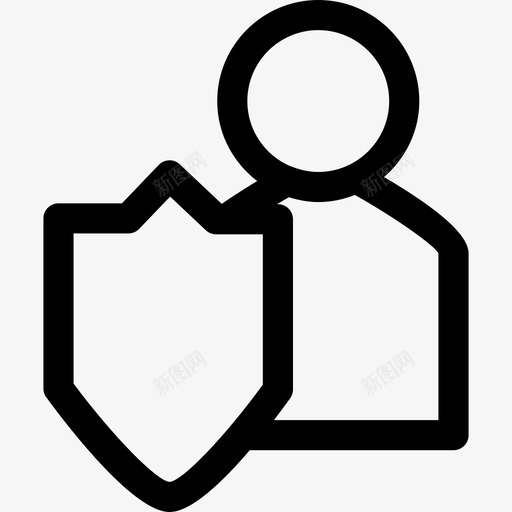 保障svg_新图网 https://ixintu.com 保障 保障,安全,盾牌,人,保险,靠谱