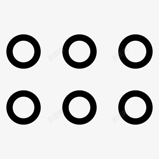 应用程序功能菜单图标svg_新图网 https://ixintu.com 功能 导航箭头 应用程序 程序 菜单 选项