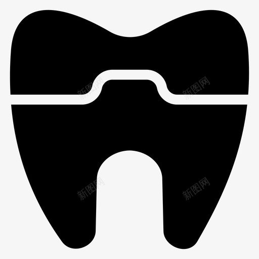 损坏蛀牙牙齿图标svg_新图网 https://ixintu.com 冰雹 损坏 牙医 牙雕图标 牙齿 蛀牙