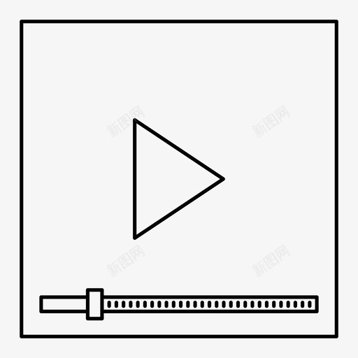 多媒体播放器电影音乐图标svg_新图网 https://ixintu.com 功能 多媒体播放器 电影 视频 音乐