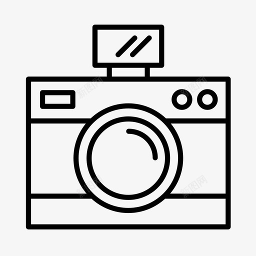 摄影观光旅游图标svg_新图网 https://ixintu.com 度假 摄影 旅游 观光