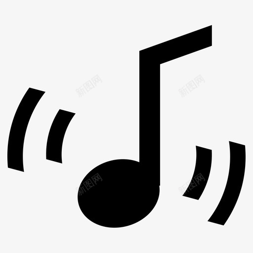 听歌识曲svg_新图网 https://ixintu.com 听歌识曲