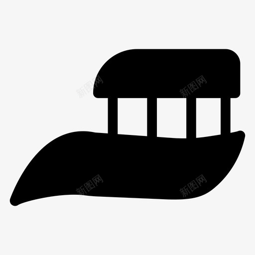 健康牙齿口腔图标svg_新图网 https://ixintu.com 健康 口腔 牙膏 牙雕图标 牙齿