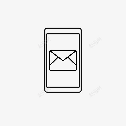 电子邮件应用程序信件图标svg_新图网 https://ixintu.com 信件 应用程序 手机 手机应用程序图标 电子邮件 短信